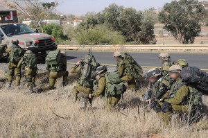 Izraelské armáda provedla cvičení se simulací únosu vojáka (+fotografie)