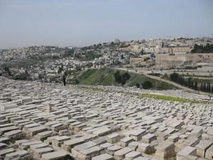 Židovský hřbitov na Olivové hoře (foto: Deror Avi)